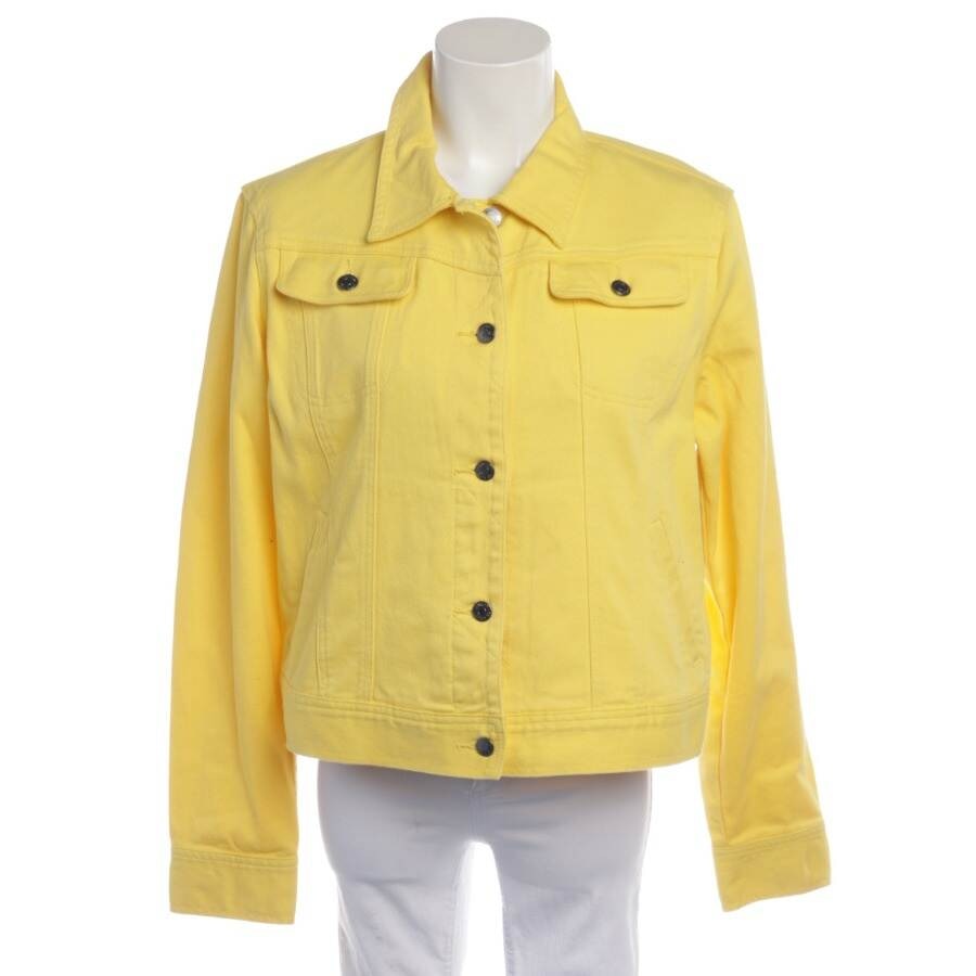 Image 1 of Jeans Jacket XL Yellow in color Yellow | Vite EnVogue
