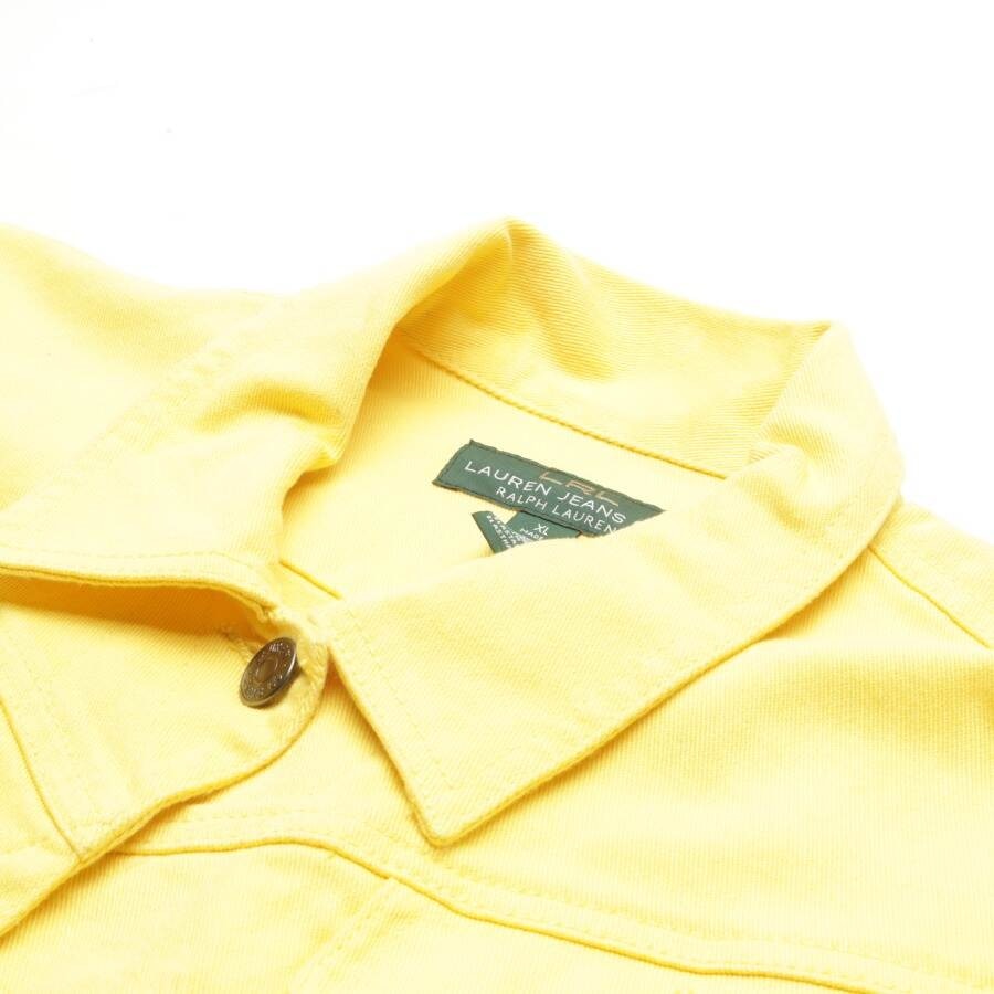 Image 3 of Jeans Jacket XL Yellow in color Yellow | Vite EnVogue