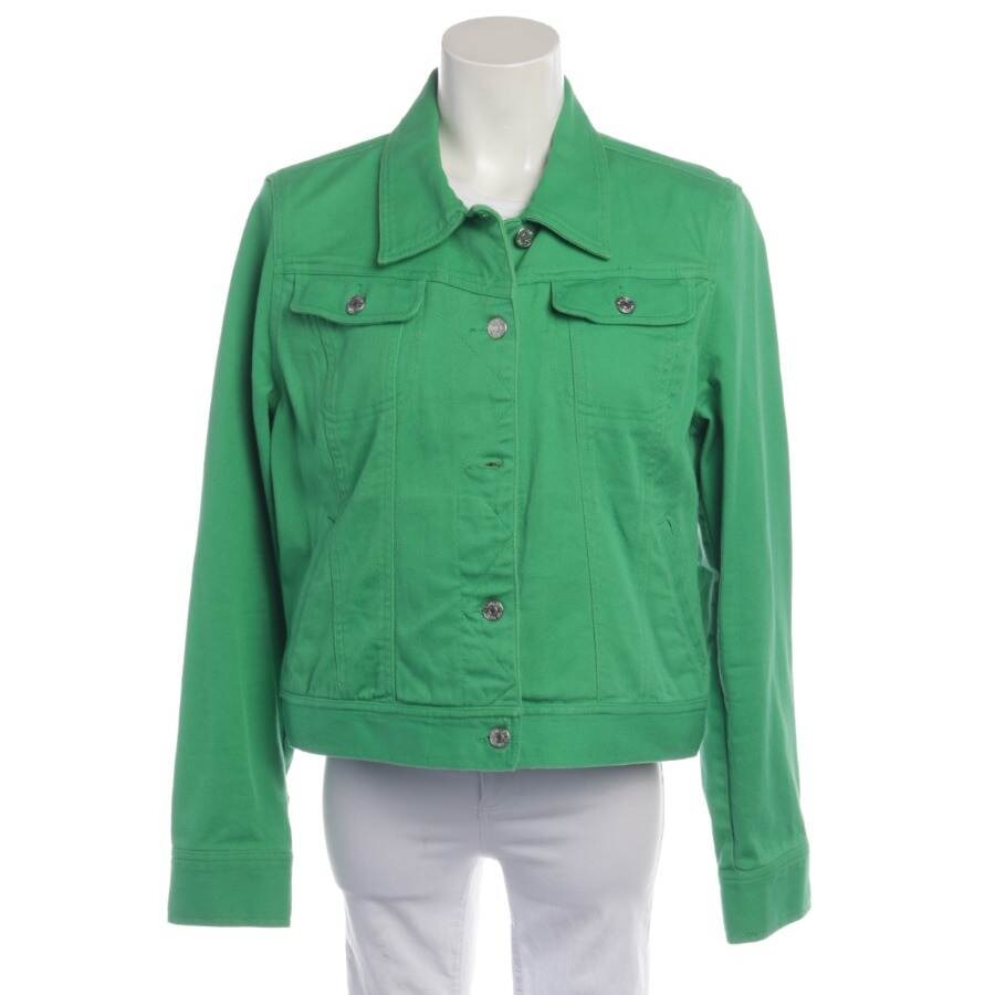 Image 1 of Jeans Jacket XL Green in color Green | Vite EnVogue
