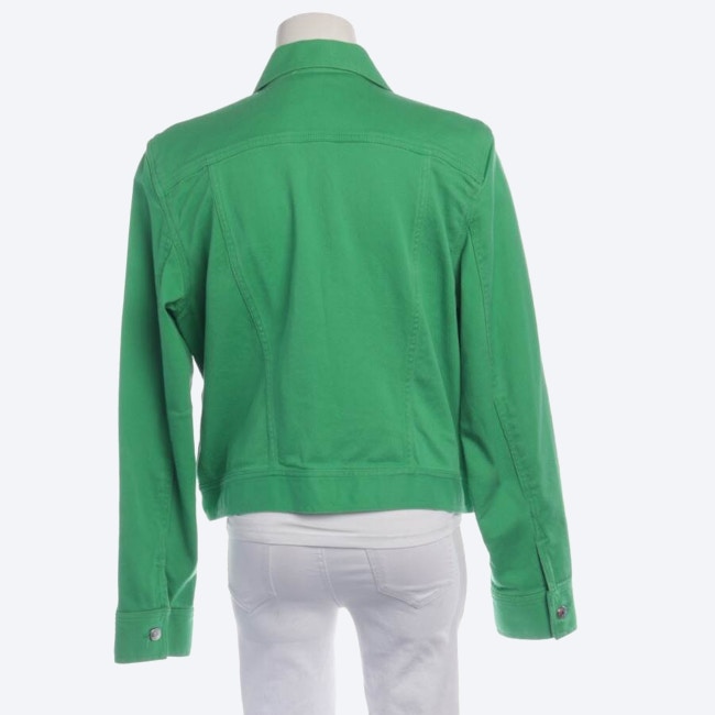 Image 2 of Jeans Jacket XL Green in color Green | Vite EnVogue