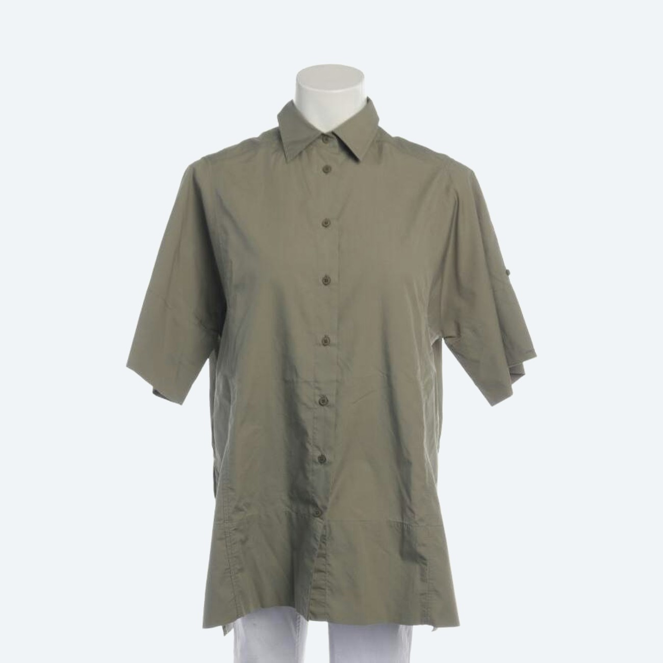 Image 1 of Shirt XS Olive Green in color Green | Vite EnVogue