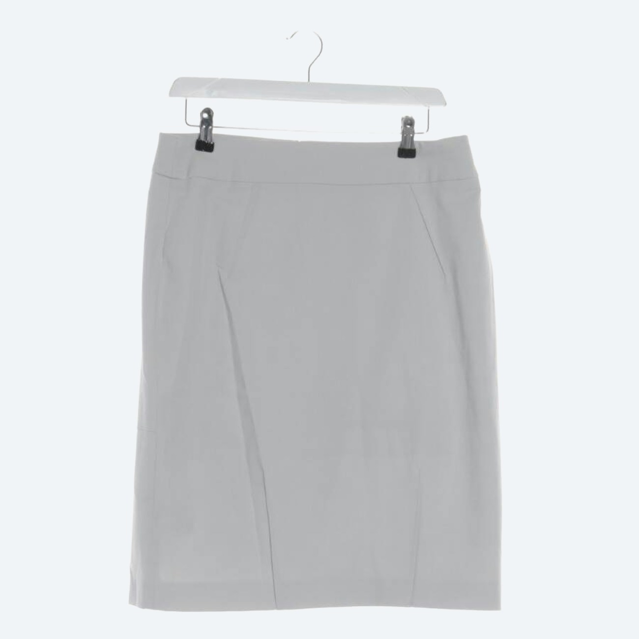 Image 1 of Skirt 42 Light Gray in color Gray | Vite EnVogue