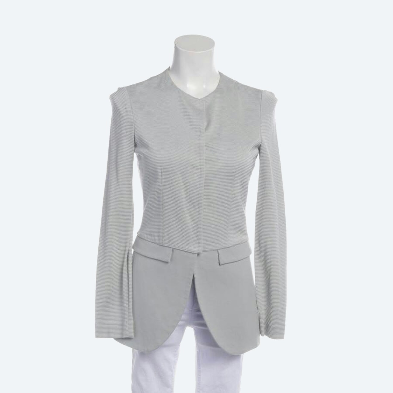 Image 1 of Summer Jacket 34 Light Gray in color Gray | Vite EnVogue
