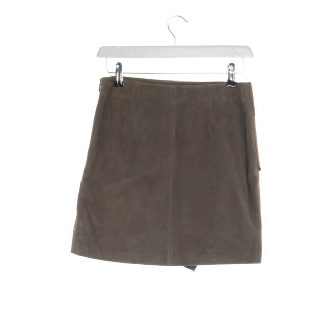 Leather Skirt 32 Green | Vite EnVogue