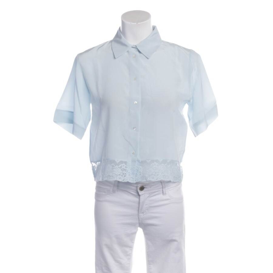 Image 1 of Silk Shirt 36 Light Blue in color Blue | Vite EnVogue