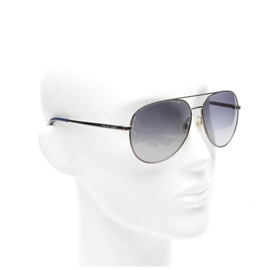 Image 2 of MK 5009 Sunglasses Silver in color Metallic | Vite EnVogue