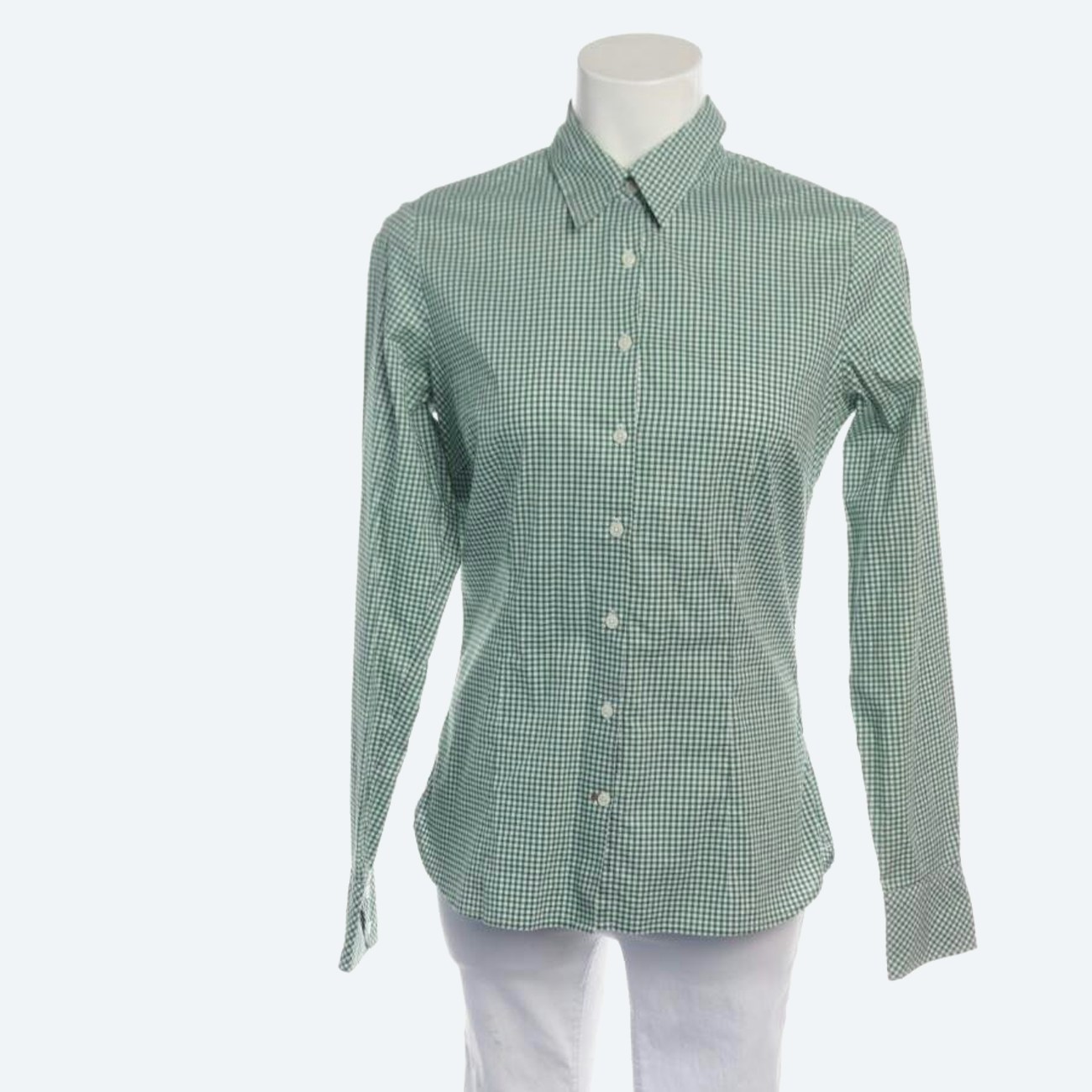 Image 1 of Shirt 30 Green in color Green | Vite EnVogue