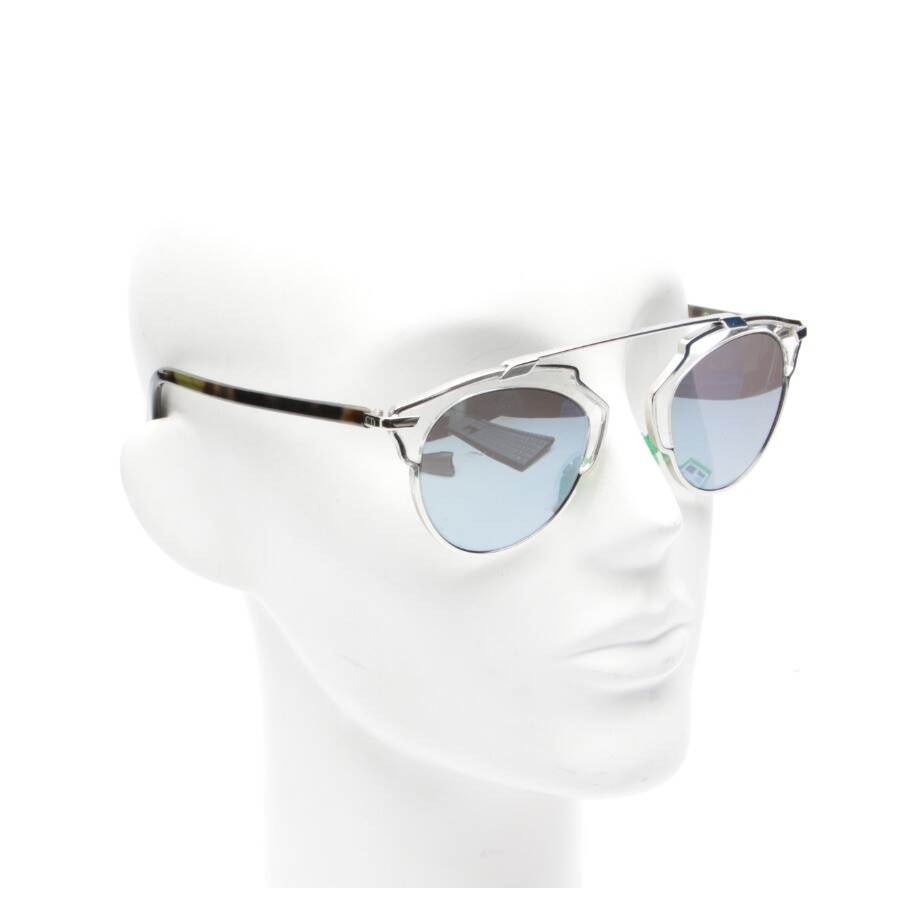Image 2 of So Real Sunglasses Silver in color Metallic | Vite EnVogue