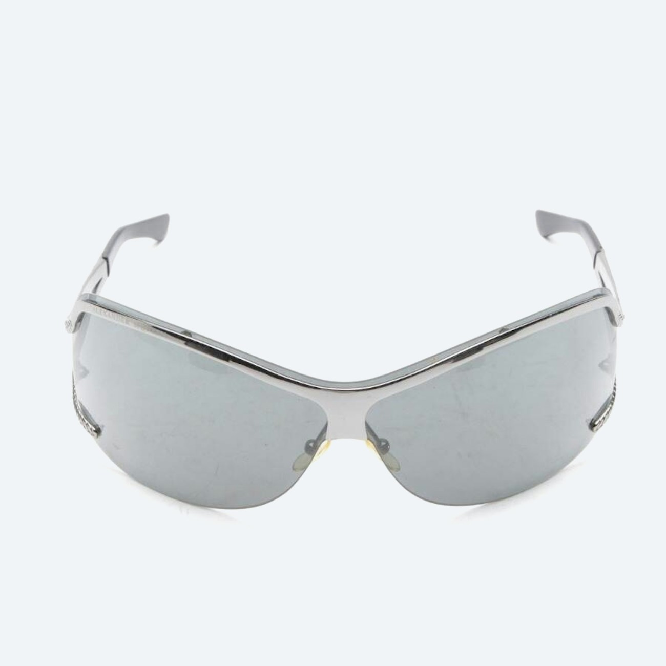 Image 1 of AMQ 4056 Sunglasses Silver in color Metallic | Vite EnVogue
