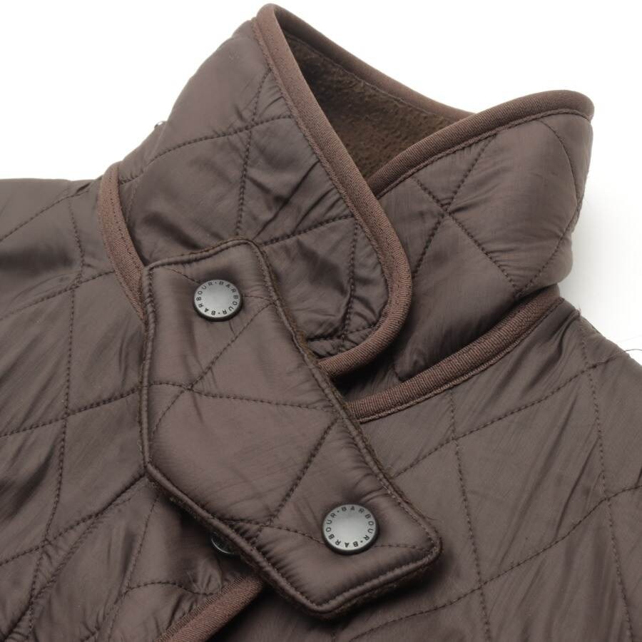 Image 3 of Quilted Jacket 40 Dark Brown in color Brown | Vite EnVogue