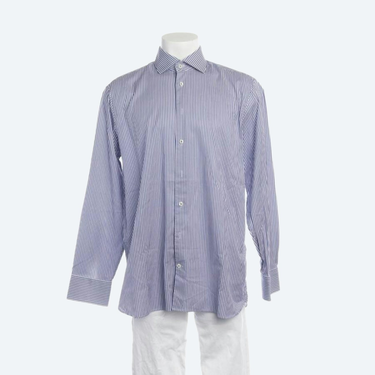 Image 1 of Casual Shirt 43 Navy in color Blue | Vite EnVogue