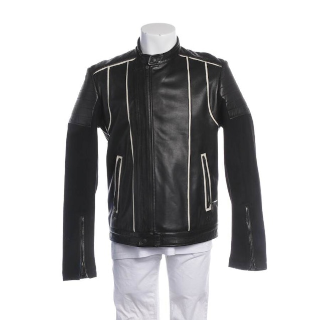 Image 1 of Leather Jacket 50 Black | Vite EnVogue