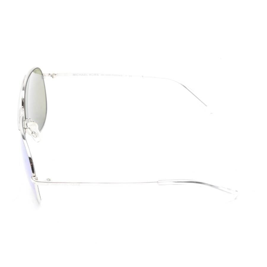 Image 3 of MK 5009 Sunglasses Silver in color Metallic | Vite EnVogue