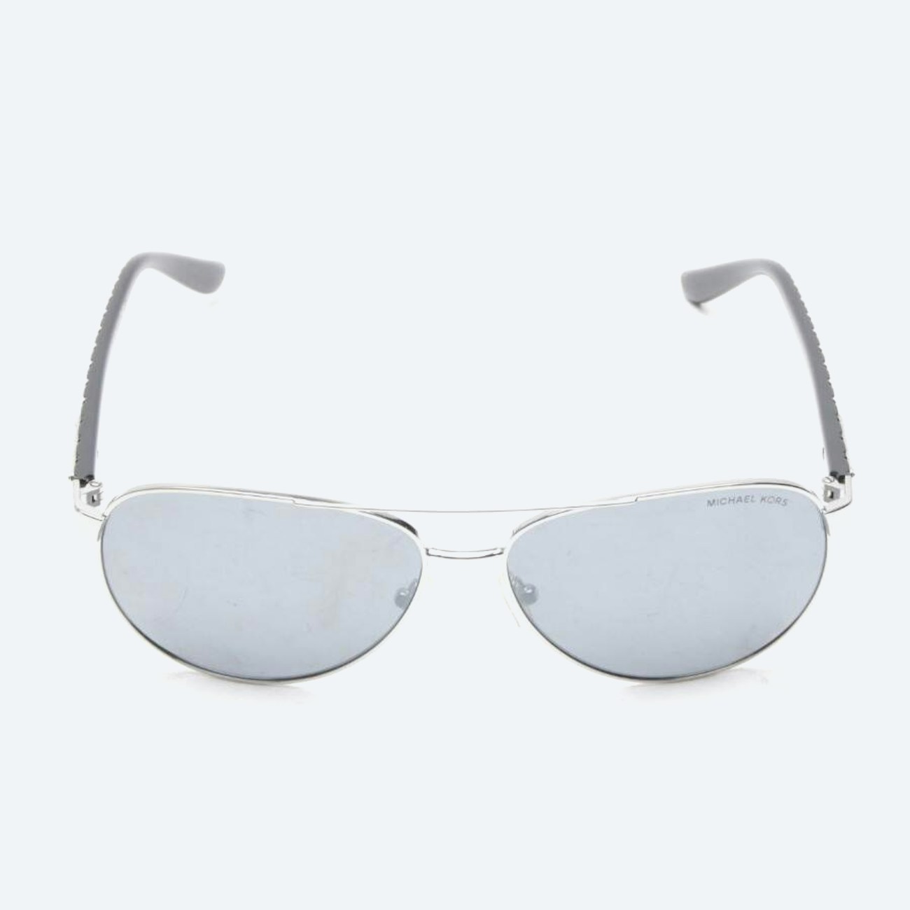 Image 1 of MK 1044 Sunglasses Silver in color Metallic | Vite EnVogue