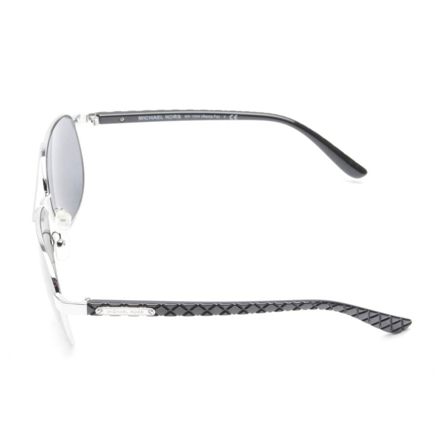 Image 3 of MK 1044 Sunglasses Silver in color Metallic | Vite EnVogue