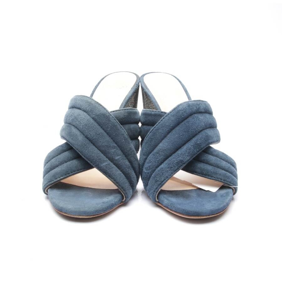 Image 2 of Heeled Sandals EUR38 Blue in color Blue | Vite EnVogue