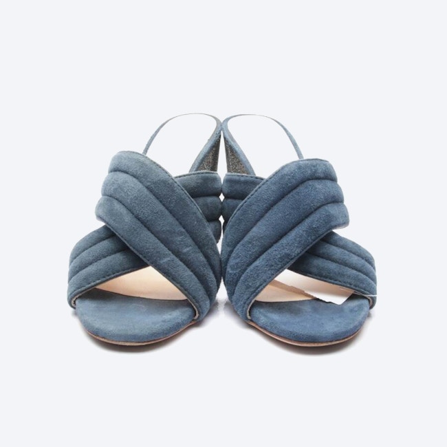 Image 2 of Heeled Sandals EUR38 Blue in color Blue | Vite EnVogue