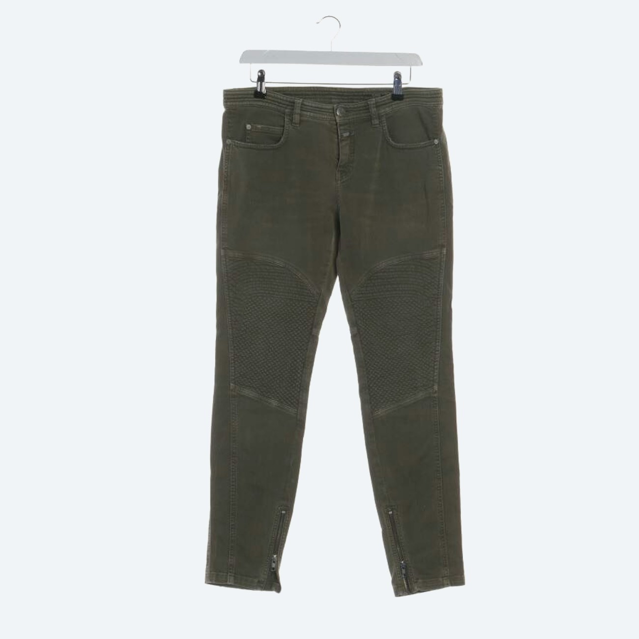 Image 1 of Jeans Slim Fit W30 Olive Green in color Green | Vite EnVogue