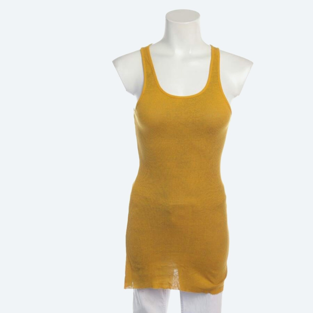 Image 1 of Top XS Mustard Yellow in color Yellow | Vite EnVogue