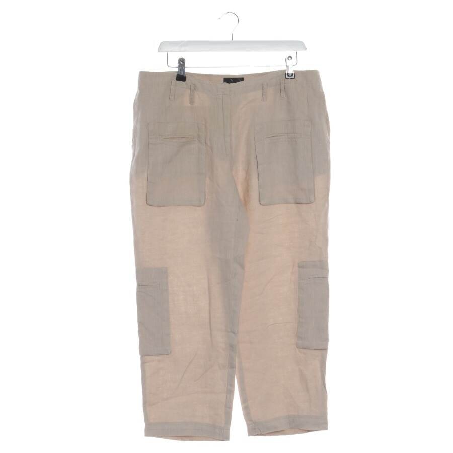 Image 1 of Linen Pants 40 Light Brown in color Brown | Vite EnVogue