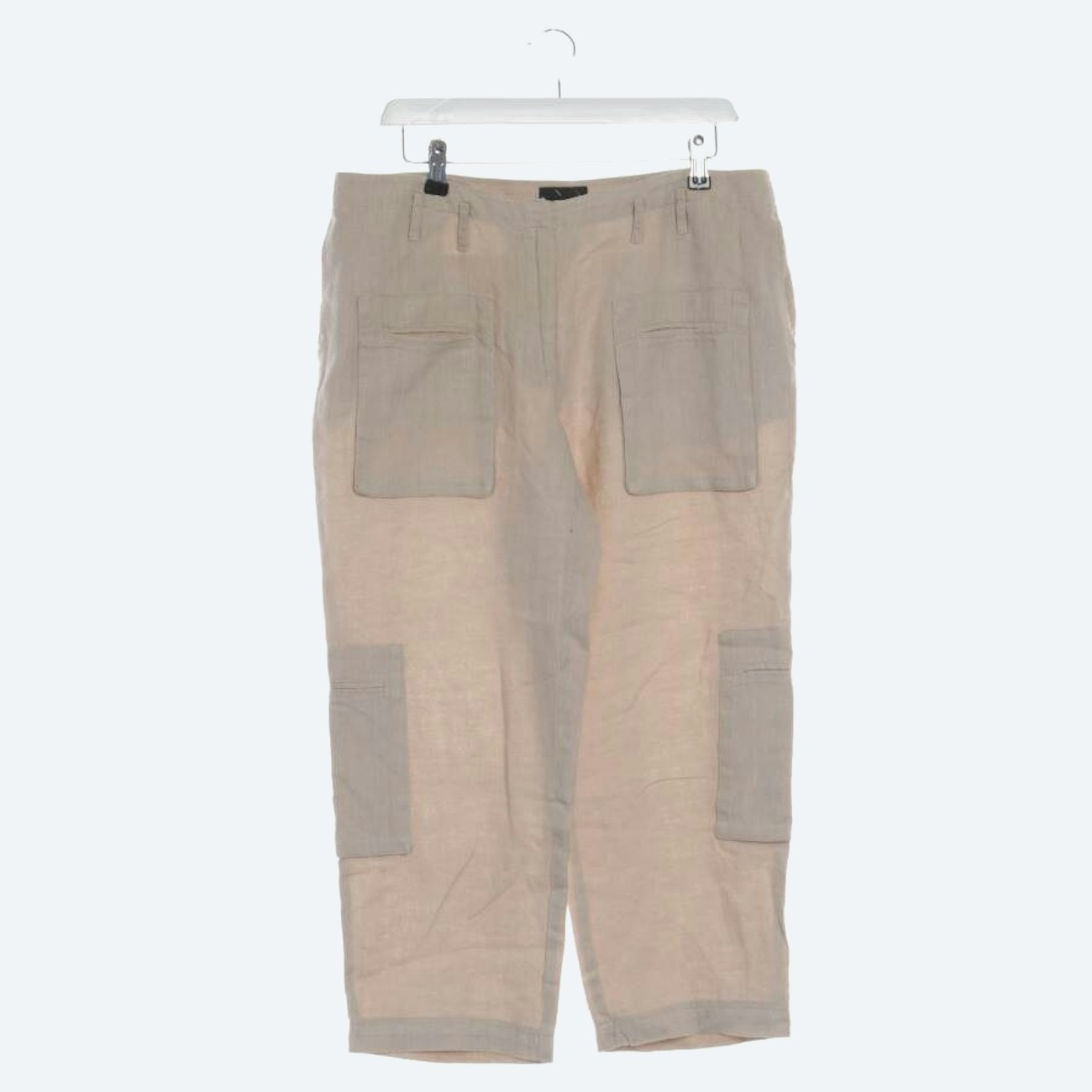 Image 1 of Linen Pants 40 Light Brown in color Brown | Vite EnVogue