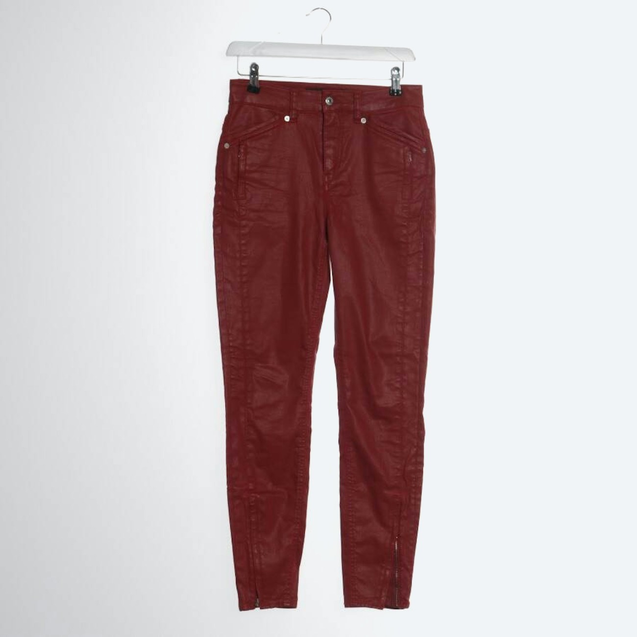 Image 1 of Trousers W28 Red in color Red | Vite EnVogue