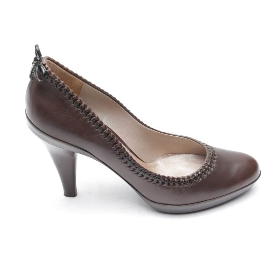 Image 1 of High Heels EUR 38.5 Dark Brown in color Brown | Vite EnVogue