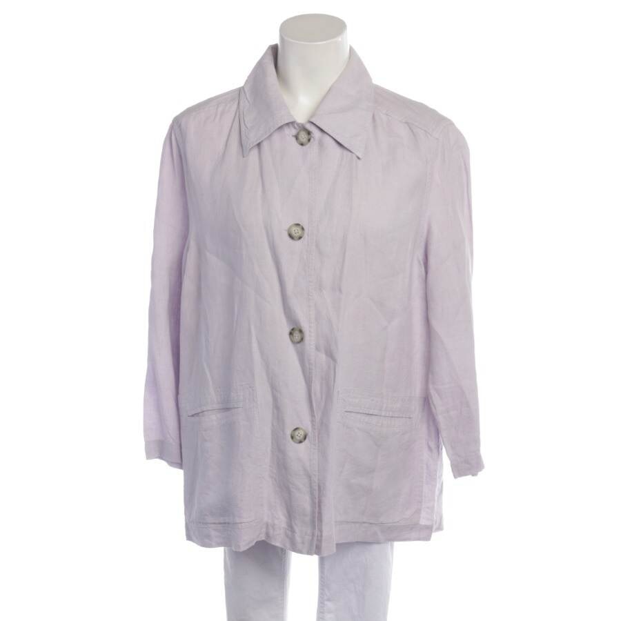 Image 1 of Linen Jacket 34 Lavender in color Purple | Vite EnVogue