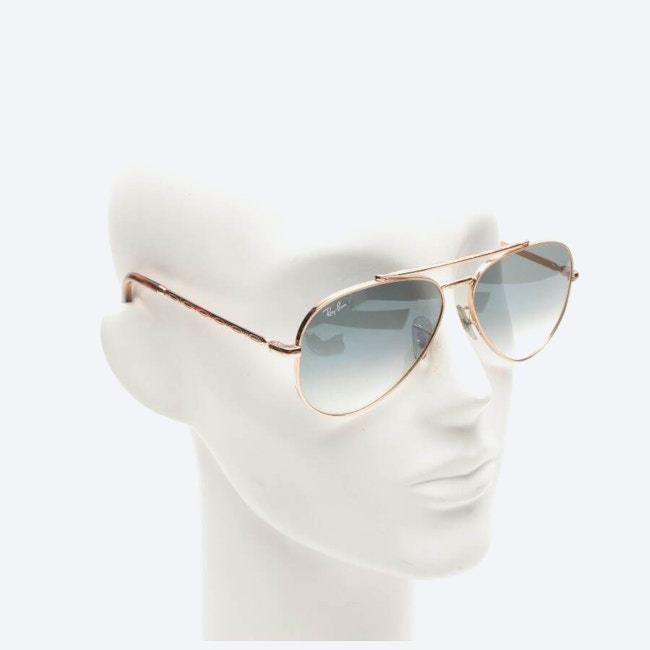 Image 2 of Aviator Sunglasses Rose Gold in color Metallic | Vite EnVogue