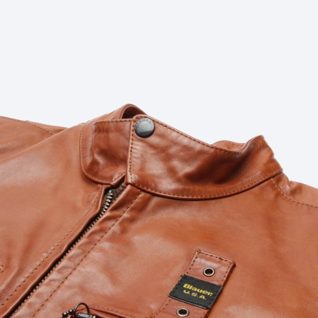 Image 3 of LeatherJacket S Light Brown in color Brown | Vite EnVogue