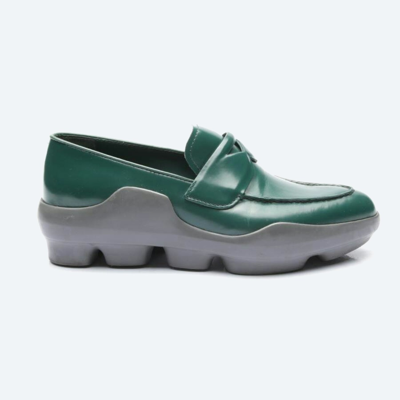Image 1 of Loafers EUR 36 Green in color Green | Vite EnVogue
