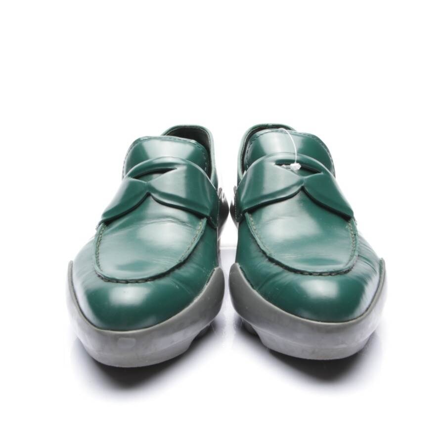 Image 2 of Loafers EUR 36 Green in color Green | Vite EnVogue