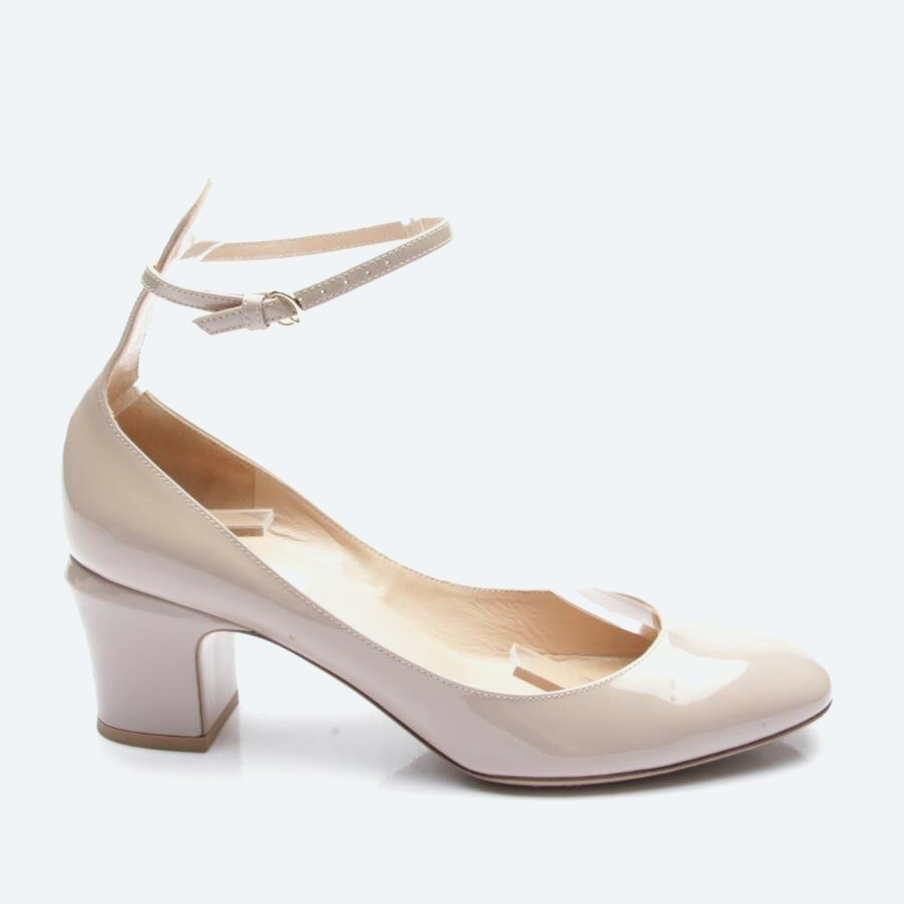 Image 1 of High Heels EUR 39.5 Beige in color White | Vite EnVogue
