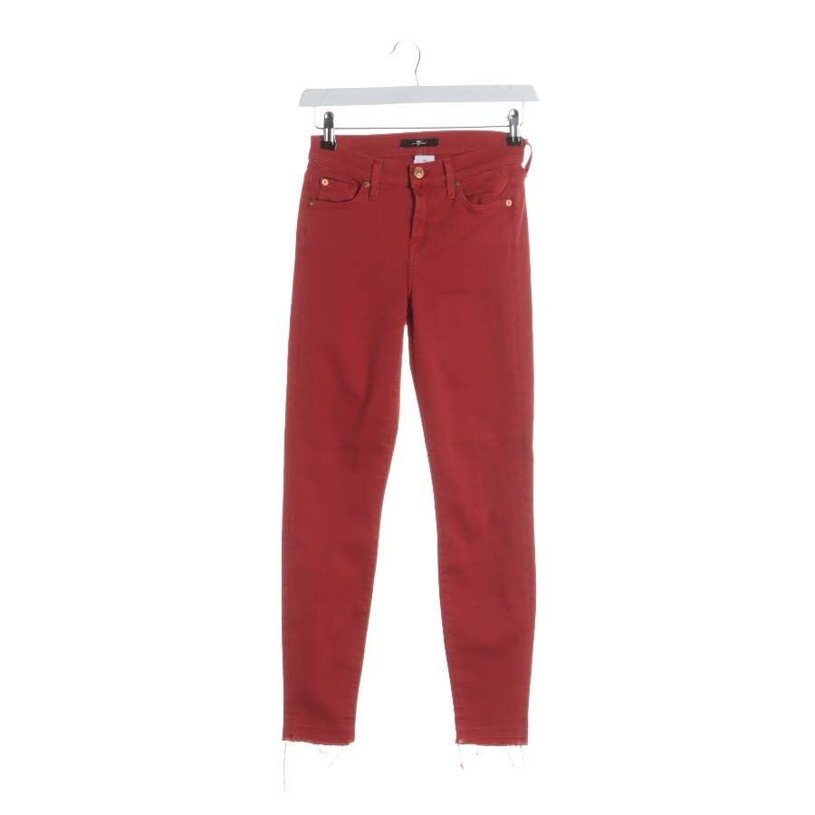 Image 1 of Jeans Slim Fit W25 Red in color Red | Vite EnVogue