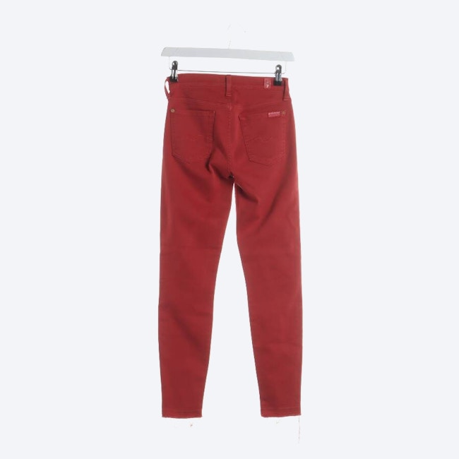Image 2 of Jeans Slim Fit W25 Red in color Red | Vite EnVogue