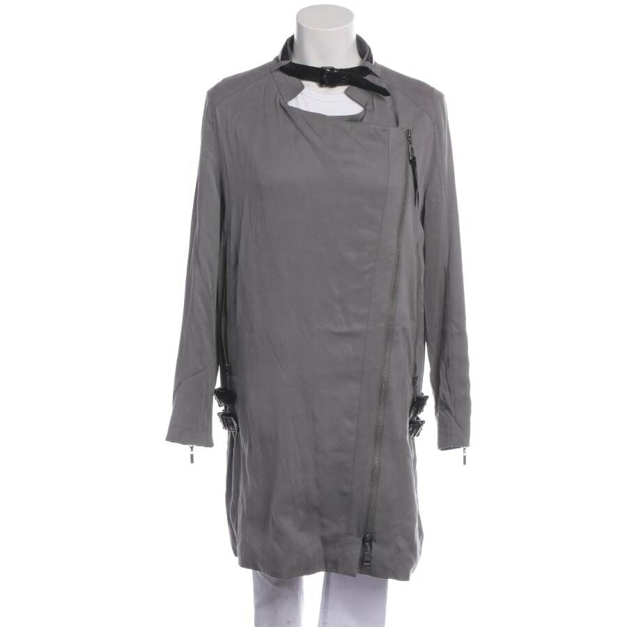 Image 1 of Between-seasons Coat 38 Light Gray in color Gray | Vite EnVogue