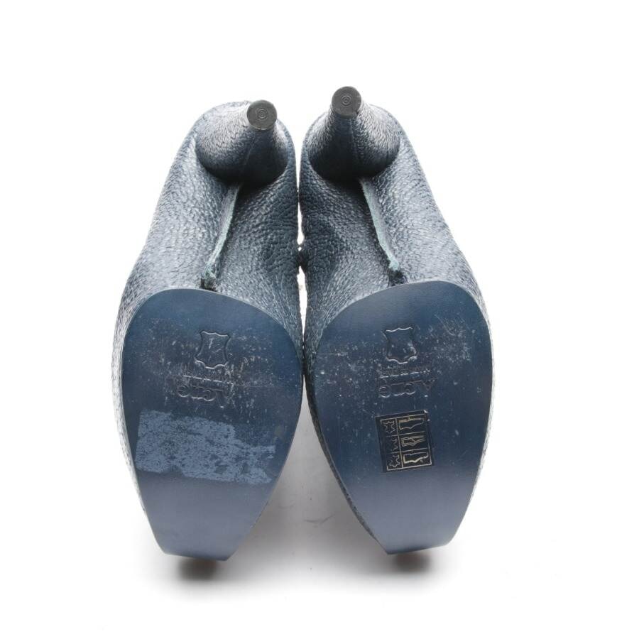 Image 4 of Ankle Boots EUR38 Blue in color Blue | Vite EnVogue