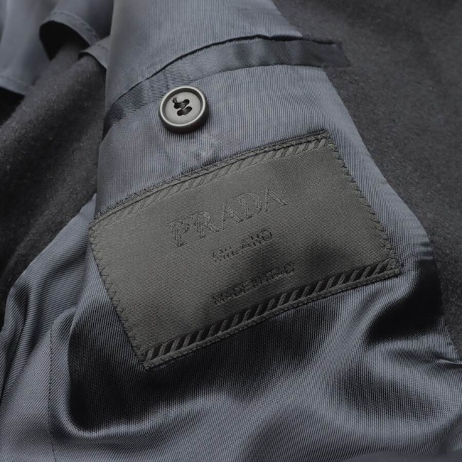 Image 5 of Wool Coat 50 Black in color Black | Vite EnVogue
