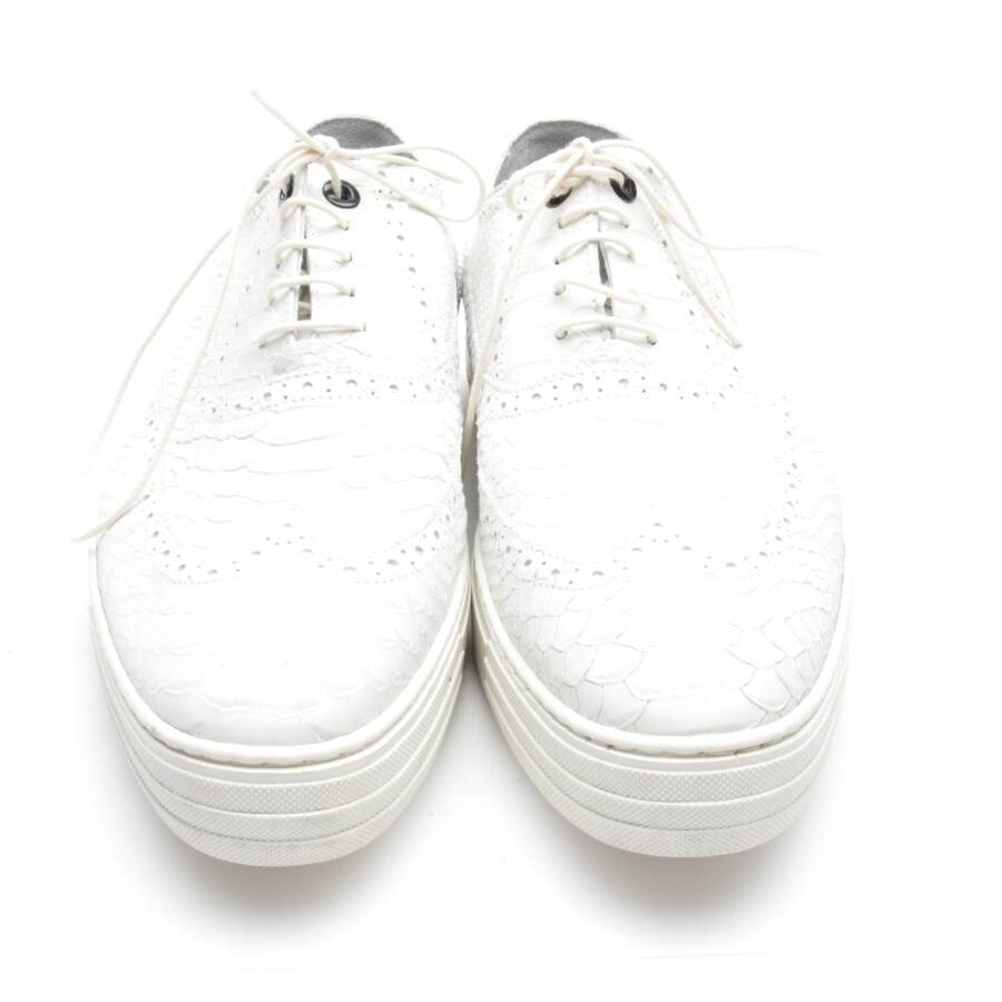 Image 2 of Lace-Up Shoes EUR 42.5 White in color White | Vite EnVogue
