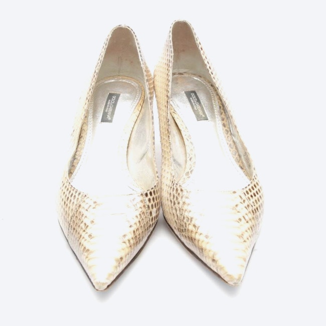 Image 2 of High Heels EUR 37.5 Beige in color White | Vite EnVogue