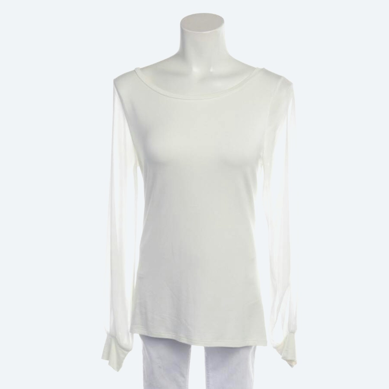 Image 1 of Longsleeve M Cream in color White | Vite EnVogue