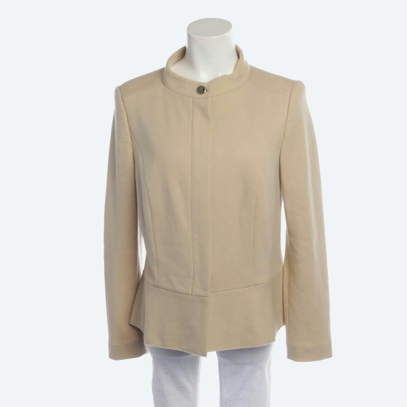 Image 1 of Summer Jacket 42 Beige in color White | Vite EnVogue