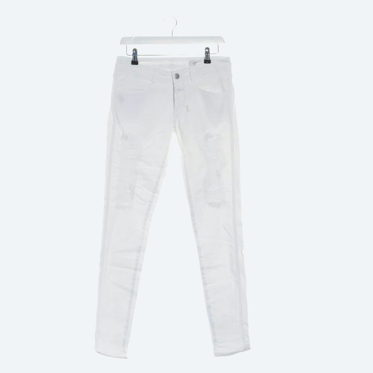 Image 1 of Jeans Skinny W29 White in color White | Vite EnVogue