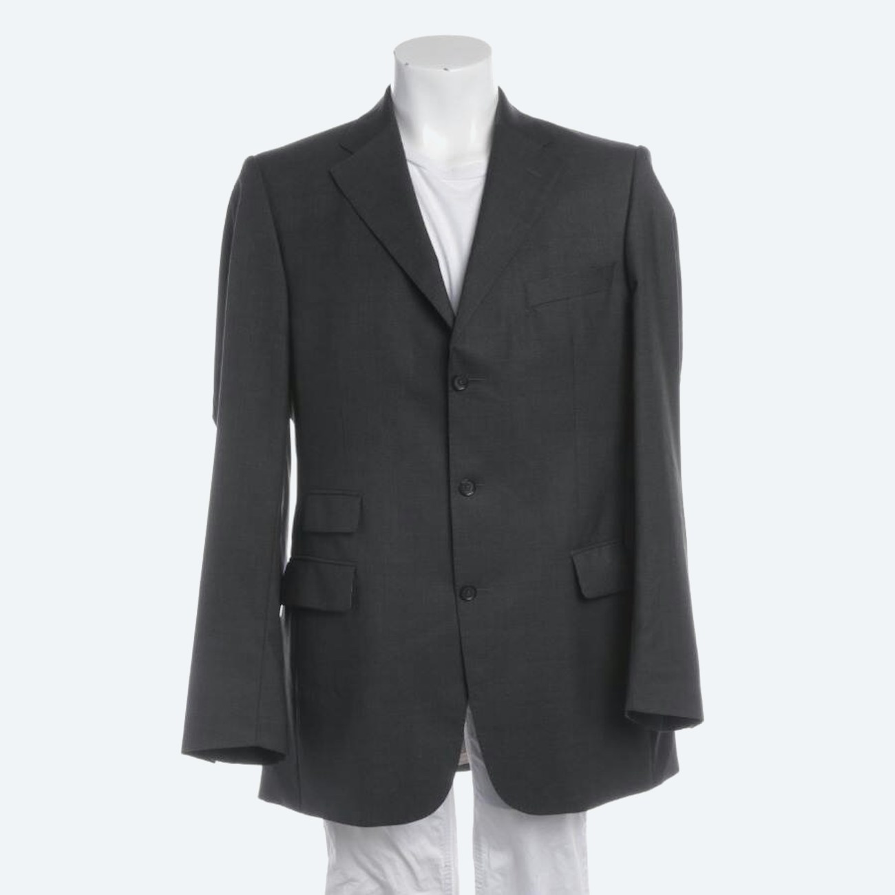 Image 1 of Wool Blazer 110 Gray in color Gray | Vite EnVogue