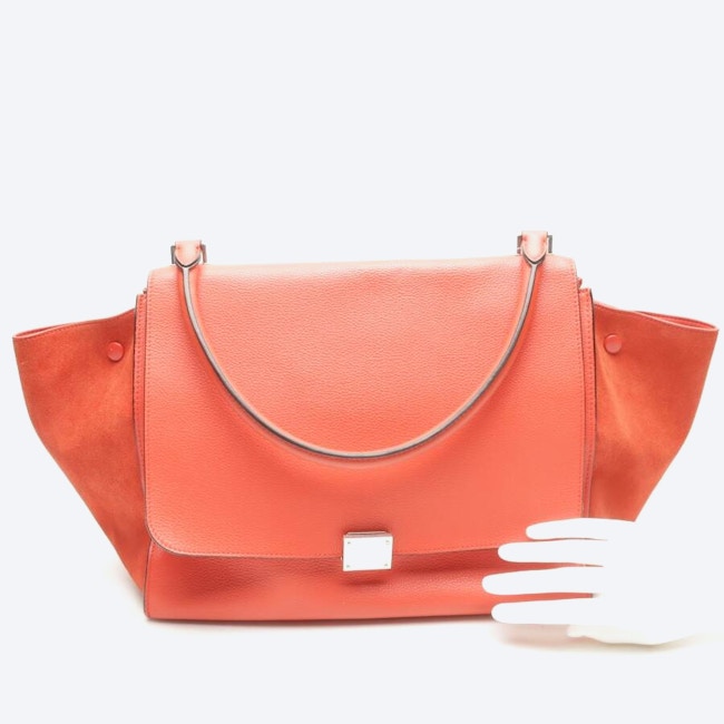 Image 4 of Trapeze Large Handbag Orange in color Orange | Vite EnVogue