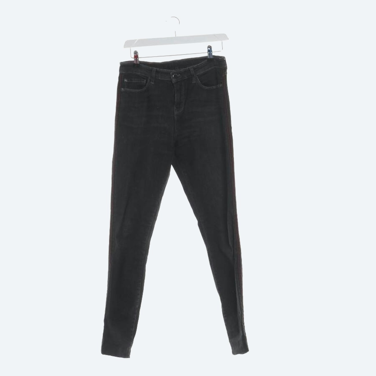 Image 1 of Jeans Skinny W28 Dark Gray in color Gray | Vite EnVogue