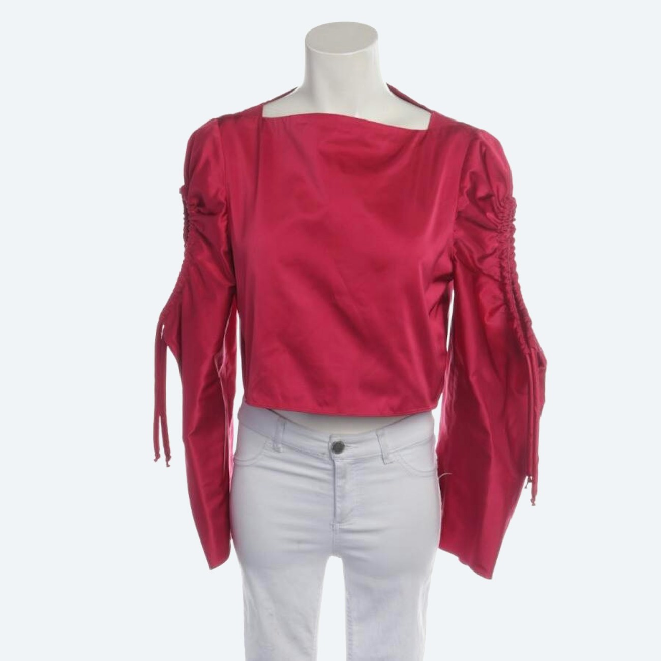 Image 1 of Shirt Blouse M Bordeaux in color Red | Vite EnVogue