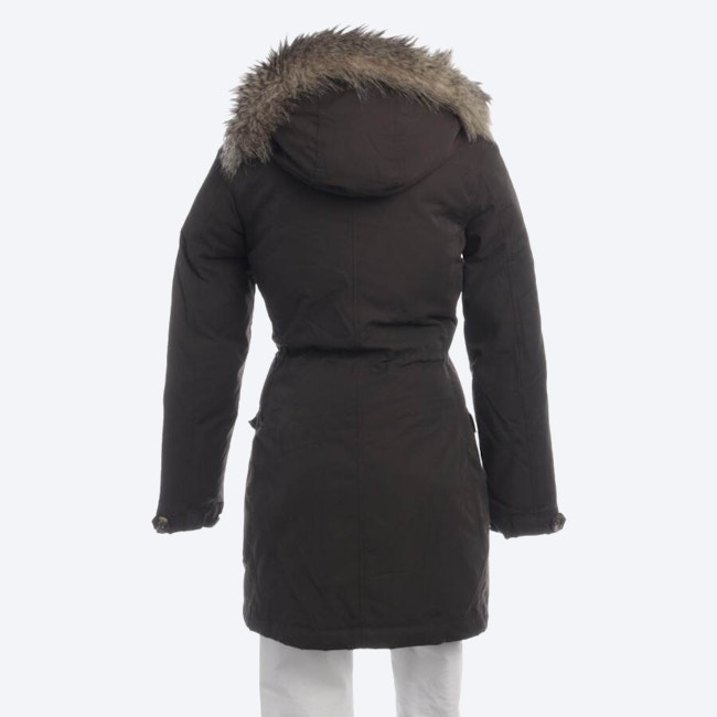 Image 2 of Winter Coat XS Dark Brown in color Brown | Vite EnVogue