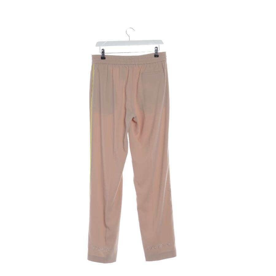 Image 2 of Trousers 38 Beige in color White | Vite EnVogue