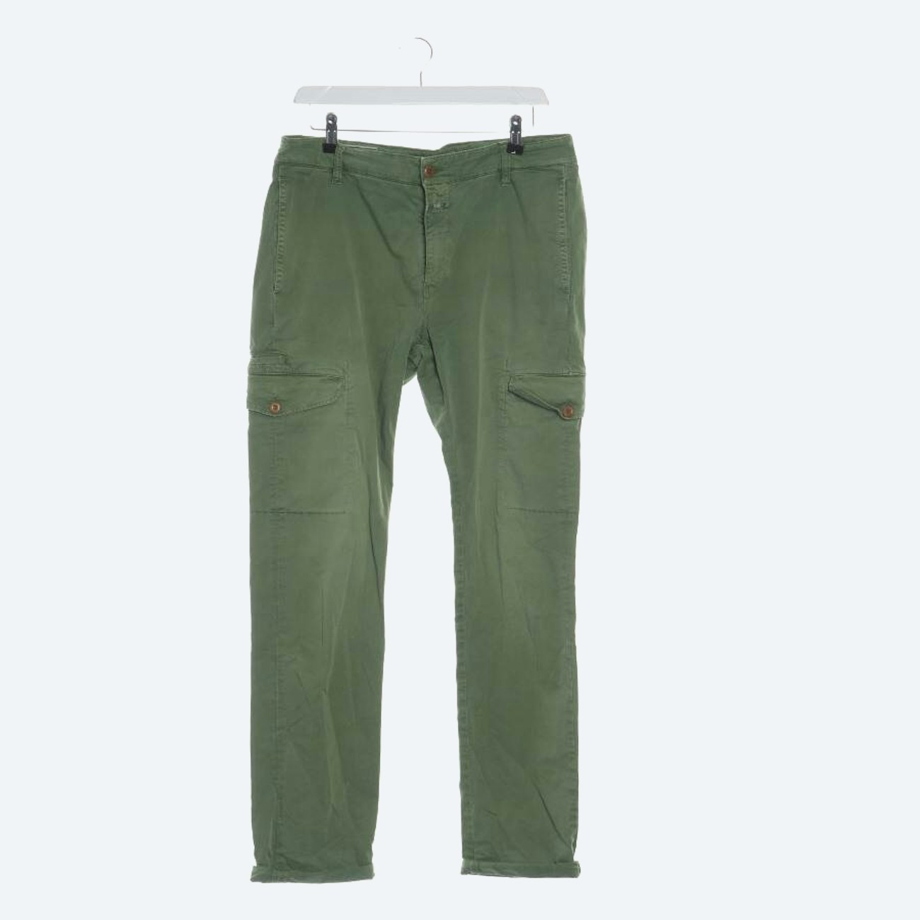 Image 1 of Trousers W33 Green in color Green | Vite EnVogue